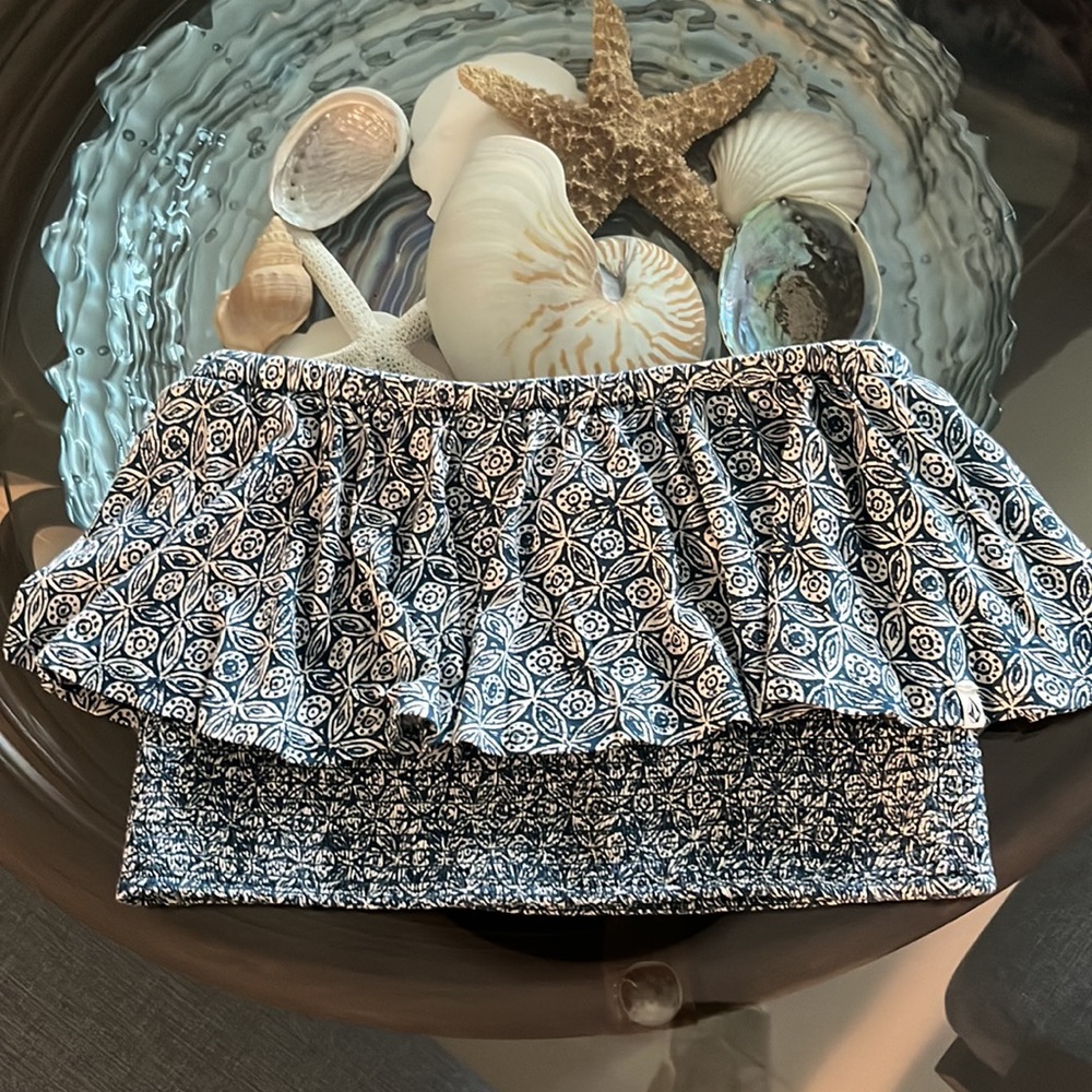 Smocked Ruffled Crop Top by Volcom - Picture 6 of 9